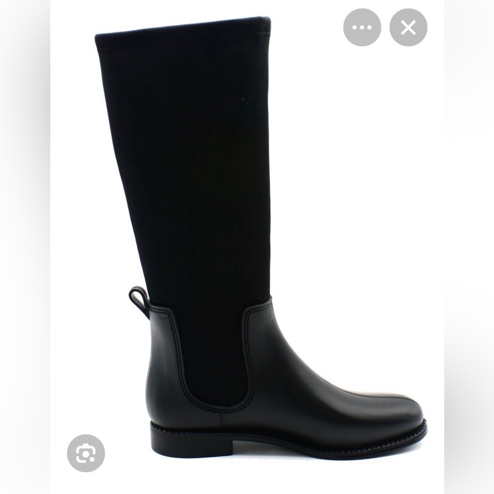 Henry Ferrera Black Women's Winter Rain Boots